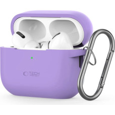 Tech-Protect Silicone Hook Case for Apple AirPods Pro 1 / 2 - Purple