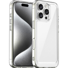 Hurtel Outer Space Case with Gel Frame for iPhone 16 Pro Max - Clear