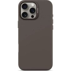 Decoded AntiMicrobial Silicone Backcover with MagSafe for iPhone 16 Pro Max - Dark Brown