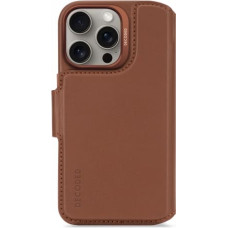 Decoded Leather Detachable Wallet MagSafe Case with Wallet for iPhone 16 Pro - Brown