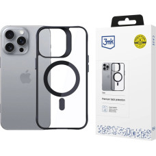 3Mk Protection 3mk Satin Armor MagCase with MagSafe for iPhone 16 Pro - Clear with Black Frame