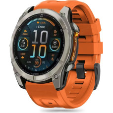 Tech-Protect Silicone Strap for Garmin Fenix 5S / 5S PLUS / 6S / 6S Pro / 7S / 8 (43MM) - Orange