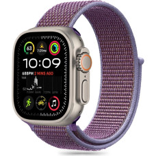 Tech-Protect Nylon Strap for Apple Watch 6 / 7 / 8 / 9 / 10 / SE / Ultra 1 / 2 (44 / 45 / 46 / 49 MM) - Purple