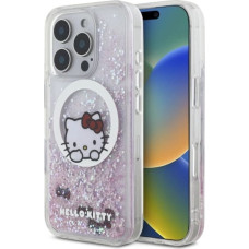 Hello Kitty Liquid Glitter Sweet Kitty Bows MagSafe Case for iPhone 16 Pro Max - White