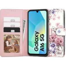 Tech-Protect Wallet Case for Samsung Galaxy A16 4G / 5G - Pink