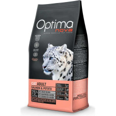 Optimanova Cat Adult GF Salmon & Potato 8 kg