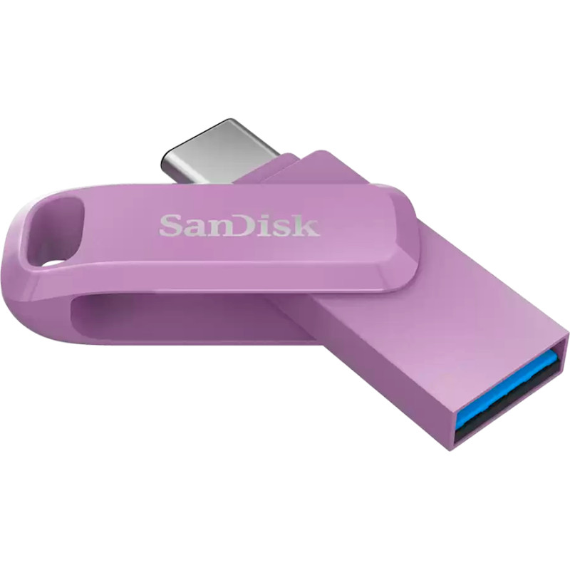 Sandisk Ultra Dual Drive Go USB Type- C, Lavender, Global, 150MB/s 64GB