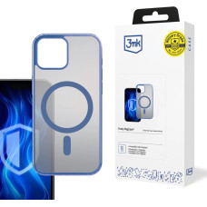 3Mk Protection 3mk Frosty MagCase Blue Case for Apple iPhone 15 - Transparent