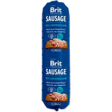 Brit PREMIUM wet Chicken & Lamb 800 g konservi suņiem