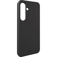 Puro Icon Mag Silicone Case with MagSafe for Samsung Galaxy S25+ - Black