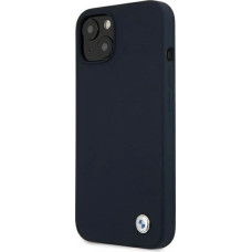 BMW Silicone Signature iPhone 13 Case - Navy Blue