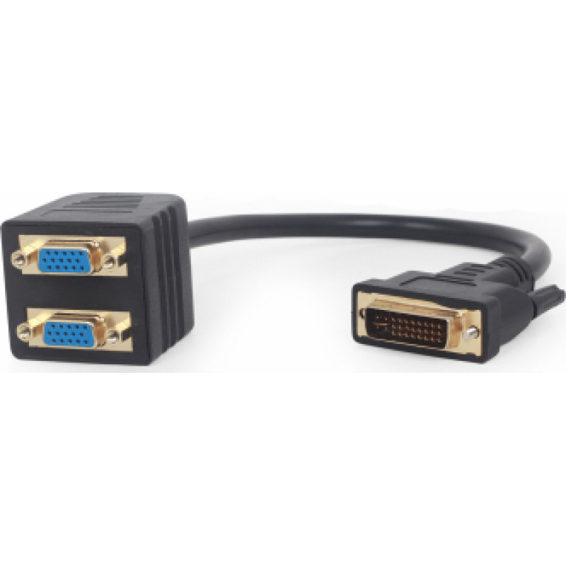 Gembird Adapter DVI-I Male to 2x VGA Female