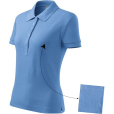 Malfini Cotton polo shirt W MLI-21315 sky blue (S)