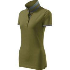 Malfini Collar Up polo shirt W MLI-257A3 avocado green (XS)