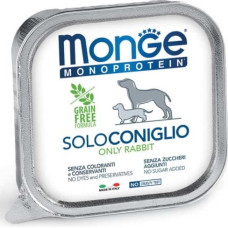 Monge Monoproteinic Pate 100% rabbit 150 g - konservi suņiem