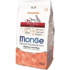 Monge MINI Adult Salmon and Rice 2,5 kg - barība suņiem