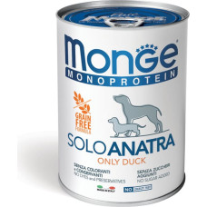 Monge Monoproteinic Pate 100% duck 400 g - konservi suņiem