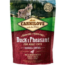 Carnilove Duck & Pheasant Adult Cat Hairball Control 0,4 kg barība kaķiem