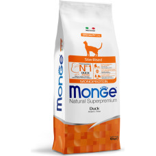 Monge Sterilised  Monoprotein Duck 10 kg - barība kaķiem