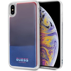 Guess GUHCI65GLCRE iPhone Xs Max czerwo ny/red hard case California Glow in the dark