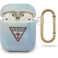 Guess GUACA2TPUMCGC02 AirPods cover blue/blue Tie & Dye Collection