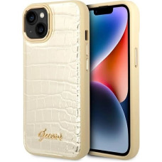 Guess GUHCP14MHGCRHD iPhone 14 Plus 6.7 "gold / gold hardcase Croco Collection