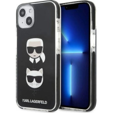 Karl Lagerfeld KLHCP13STPE2TK iPhone 13 mini 5,4 "hardcase black / black Karl & Choupette Head