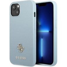 Guess GUHCP13MPS4MB iPhone 13 6.1" blue/blue hardcase Saffiano 4G Small Metal Logo