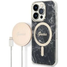 Guess Set Guess GUBPP14XHMEACSK Case+ Charger iPhone 14 Pro Max 6.7