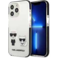 Karl Lagerfeld KLHCP13XTPEKCW iPhone 13 Pro Max 6.7" hardcase white/white Karl&Choupette