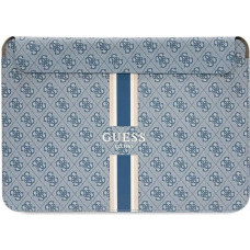 Guess 4G Printed Stripes cover for a 16" laptop - blue