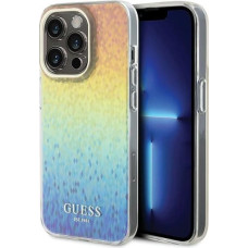 Guess IML Faceted Mirror Disco Iridescent case for iPhone 14 Pro Max - multicolored