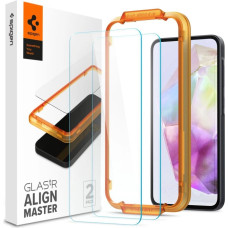 Spigen Glass tR AlignMaster 2 Pack - Samsung Galaxy A35