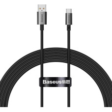 Baseus Superior Series USB-A / USB-C 100W Cable for Huawei / Honor 1.5m - Black