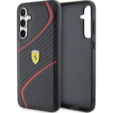 Ferrari Twist Metal Logo case for Samsung Galaxy S23 FE - black