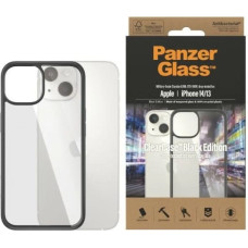 Panzerglass ClearCase antibacterial case for iPhone 14 / 15 / 13 - transparent and black