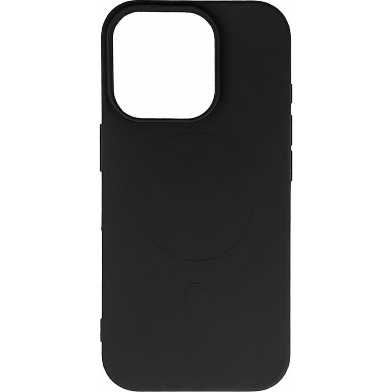 Hurtel Liquid Silicone Case MagSafe for iPhone 16 Pro - black