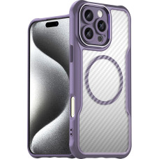 Hurtel Leading Series MagSafe Silicone Case for iPhone 16 Pro - Purple