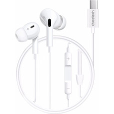 Choetech OC-A011 USB-C In-Ear Headphones 1.2m - White