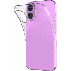 Puro 03 Nude Silicone Case for iPhone 16 - Transparent