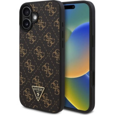 Guess New 4G Triangle Case for iPhone 16 Plus - Black