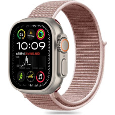 Tech-Protect Nylon Strap for Apple Watch 6 / 7 / 8 / 9 / 10 / SE / Ultra 1 / 2 (44 / 45 / 46 / 49 MM) - Pink