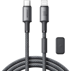 Joyroom S-A50 Unlimited Series 60W USB-C - Lightning Cable with Magnetic Organizer 1.2m - Gray