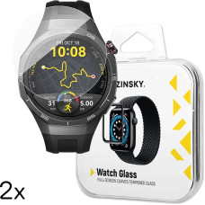 Wozinsky Full Glue Tempered Glass for Huawei Watch GT 5 / GT 5 Pro / GT 4 / GT 4 Pro / GT 3 / GT 3 Pro 42mm (2 pcs.)