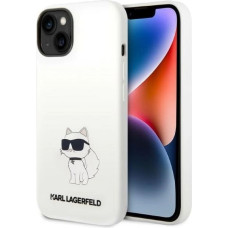 Karl Lagerfeld KLHMP14SSNCHBCH iPhone 14 6.1" hardcase white/white Silicone Choupette MagSafe