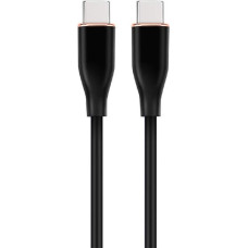 Gembird CABLE USB-C 1.5M PREMIUM BLACK/CC-USB2S-CMCM-1.5M-BK GEMBIRD