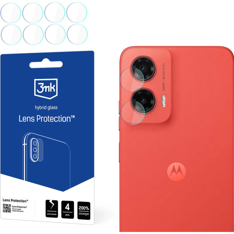 3Mk Protection 3mk Lens Protection Hybrid Camera Glass for Motorola Moto G35 5G