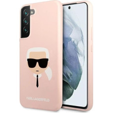 Karl Lagerfeld KLHCS22MSLKHPI S22+ S906 rożowy/pink hardcase Silicone Karl`s Head