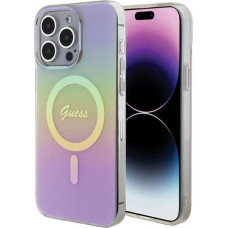 Guess IML Iridescent MagSafe case for iPhone 15 Pro - pink