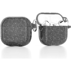 Hurtel Glitter Case for AirPods 4 - Black